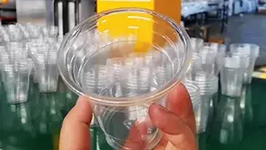 ATC-75/42 Plastic Cup Thermoforming Machine for PET Water Drinking Cup