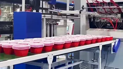 ATC-75/52 Plastic Cup Thermoforming Machine for Takeaway Food Container