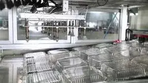 HY-70/95 Plastic Thermoforming Machine for PET Sweet Clamshell Hinged Box