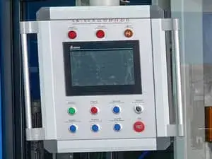 Touchscreen control panel