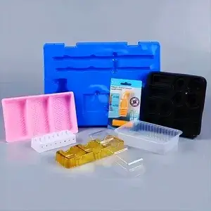 3 Station Plastic Vacuum Forming Machine (PP/PET/PS/PVC)