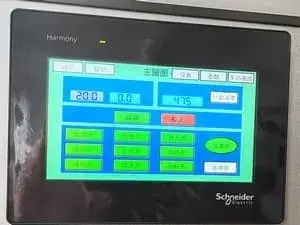 Touch screen control panel