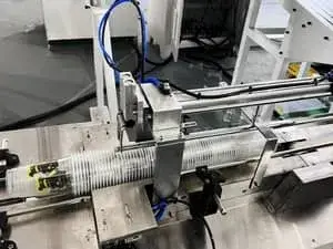 Cup counting section 